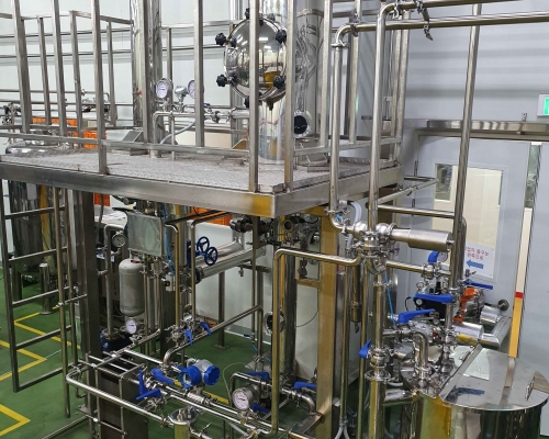 DSI sterilizer at BK bio's Jeju facility.